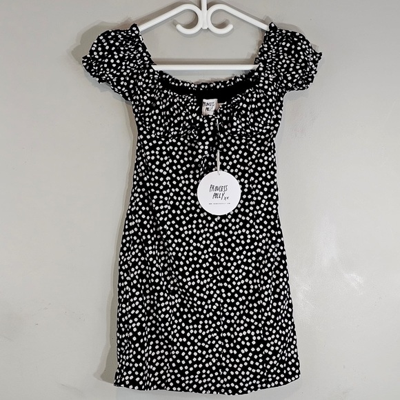Princess Polly Coquette Floral Mini Dress Sz. 4 NWT - Picture 2 of 12